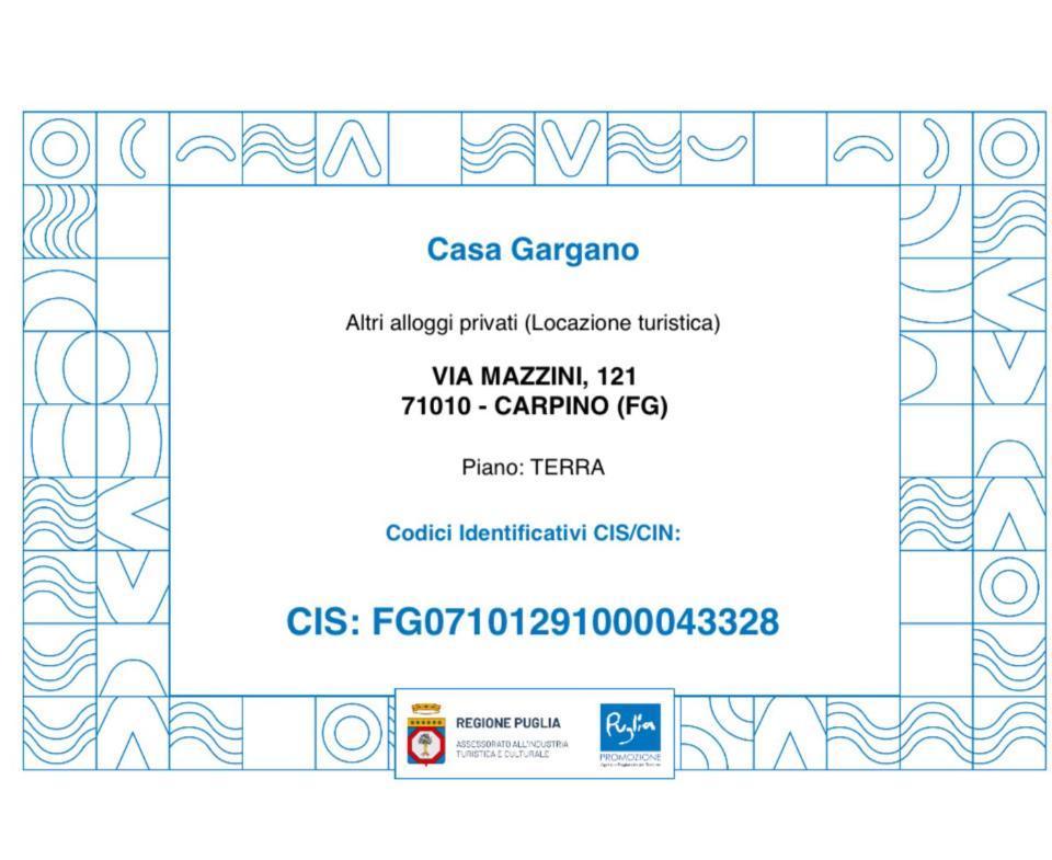 شقة Casa Gargano كاربينو المظهر الخارجي الصورة
